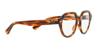 Ray-Ban GINA RX 7214 unisex Brown Geometric Eyeglasses