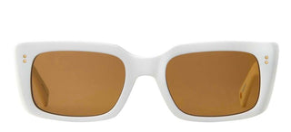 Garrett Leight GL 3030 SUN unisex White Geometric Sunglasses