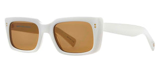 Garrett Leight GL 3030 SUN unisex White Geometric Sunglasses