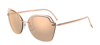 Silhouette GOLDEN GATE 8169 unisex Rose gold Geometric Sunglasses