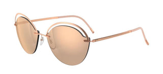 Silhouette GOLDEN GATE 8170 women Rose gold Cat Eye Sunglasses