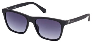 Guess Gu00044 Men Black Geometric Sunglasses