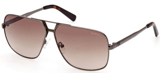 Guess Gu00070 Men Grey Pilot Sunglasses