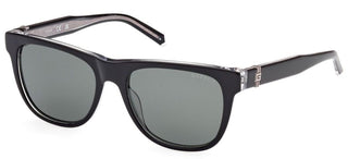 Guess Gu00075 Men Black Geometric Sunglasses