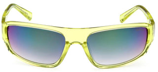 Guess Gu00080 Unisex Yellow Geometric Sunglasses