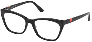 Guess Gu2811 Women Black Cat Eye Eyeglasses