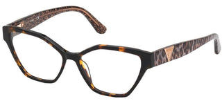 Guess Gu2827 Women Havana Cat Eye Eyeglasses