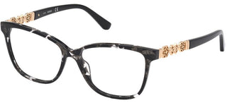 Guess Gu2832 Unisex Black Squared Eyeglasses