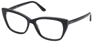 Guess Gu2852 Women Black Cat Eye Eyeglasses