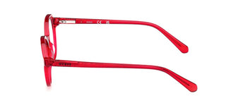 Guess GU50166 unisex Red Round Eyeglasses