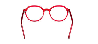 Guess GU50166 unisex Red Round Eyeglasses