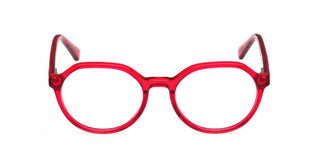 Guess GU50166 unisex Red Round Eyeglasses