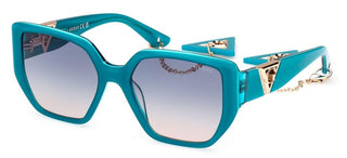 Guess GU7892 unisex Blue Geometric Sunglasses