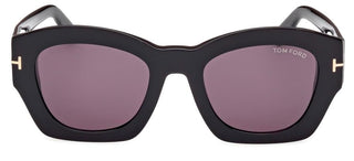 Tom Ford GUILLIANA FT 1083 women Black Geometric Sunglasses