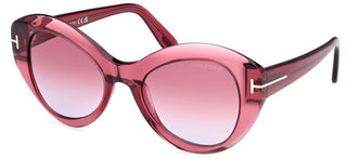 Tom Ford GUINEVERE FT 1084 women Red Butterfly Sunglasses