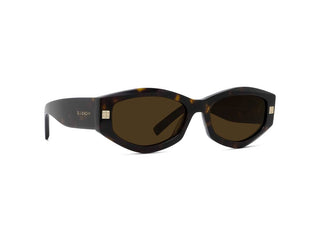 GIVENCHY GV40062I women Havana Geometric Sunglasses