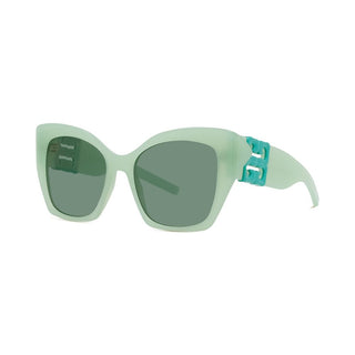 GIVENCHY GV40096U women Green Squared Sunglasses