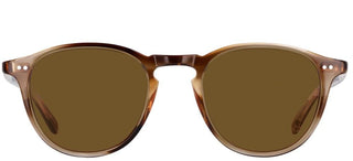 Garrett Leight HAMPTON SUN unisex Brown Geometric Sunglasses