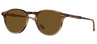 Garrett Leight HAMPTON SUN unisex Brown Geometric Sunglasses