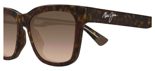 Maui Jim HANOHANO 644 unisex Havana Squared Sunglasses