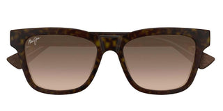 Maui Jim HANOHANO 644 unisex Havana Squared Sunglasses