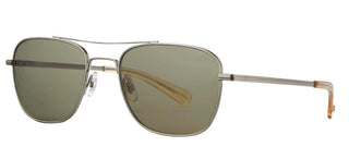 Garrett Leight HARBOR SUN unisex Silver Geometric Sunglasses