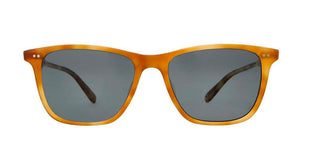 Garrett Leight HAYES SUN unisex Havana Squared Sunglasses