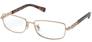 Coach HC 5110B women Rose gold Geometric Eyeglasses