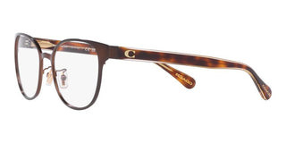 Coach HC 5156 women Brown Geometric Eyeglasses