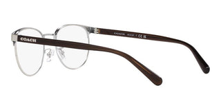 Coach HC 5157 men Silver Round Eyeglasses