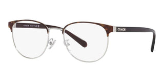 Coach HC 5157 men Silver Round Eyeglasses