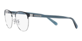 Coach HC 5157 men Silver Round Eyeglasses