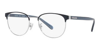 Coach HC 5157 men Silver Round Eyeglasses