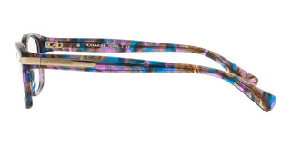 Coach HC 6065 women Blue Geometric Eyeglasses