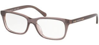 Coach HC 6136U women Grey Geometric Eyeglasses