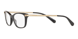 Coach HC 6142 women Black Geometric Eyeglasses