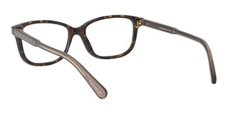 Coach HC 6143 women Havana Squared Eyeglasses