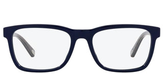 Coach HC 6166U men Blue Geometric Eyeglasses