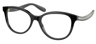 Coach HC 6177 women Black Round Eyeglasses