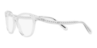 Coach HC 6177 women Transparent Round Eyeglasses