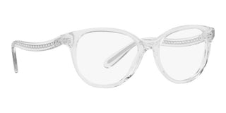 Coach HC 6177 women Transparent Round Eyeglasses