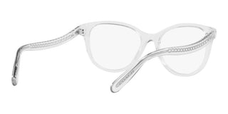 Coach HC 6177 women Transparent Round Eyeglasses