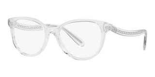 Coach HC 6177 women Transparent Round Eyeglasses