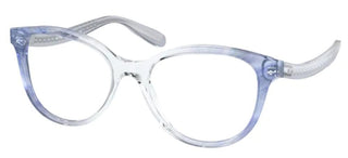 Coach HC 6177 women Blue Round Eyeglasses