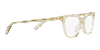 Coach HC 6206U women Transparent Squared Eyeglasses