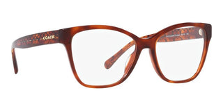 Coach HC 6207U women Brown Squared Eyeglasses