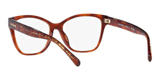 Coach HC 6207U women Brown Squared Eyeglasses