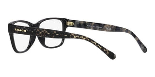 Coach HC 6208U women Black Squared Eyeglasses