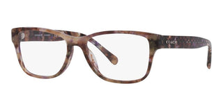 Coach HC 6208U women Brown Squared Eyeglasses