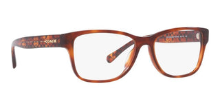 Coach HC 6208U women Brown Squared Eyeglasses